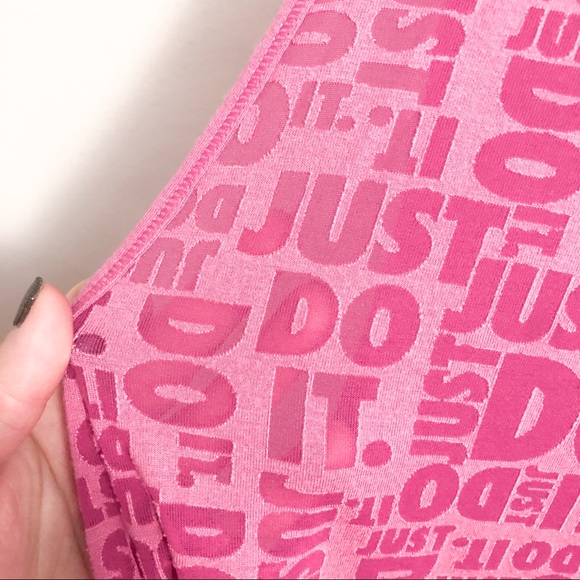 3/$20 | Nike Women's Pro Just Do It Burnout Tank - Picture 2 of 6